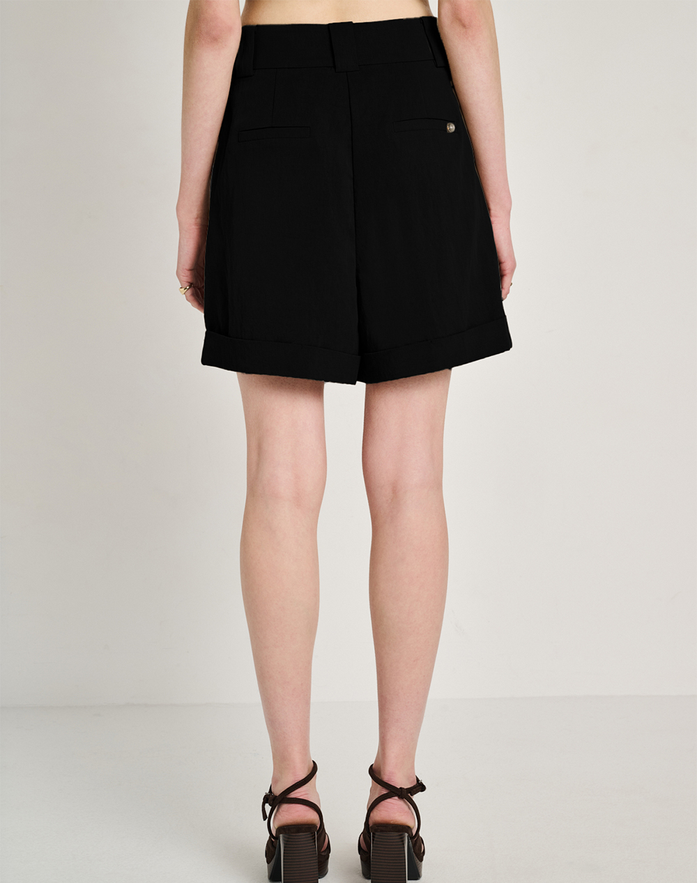STAFF STAFF Happy Short Pant 95%Lyocell 5%Nylon 60-301.055-Ν0090 Black - 2