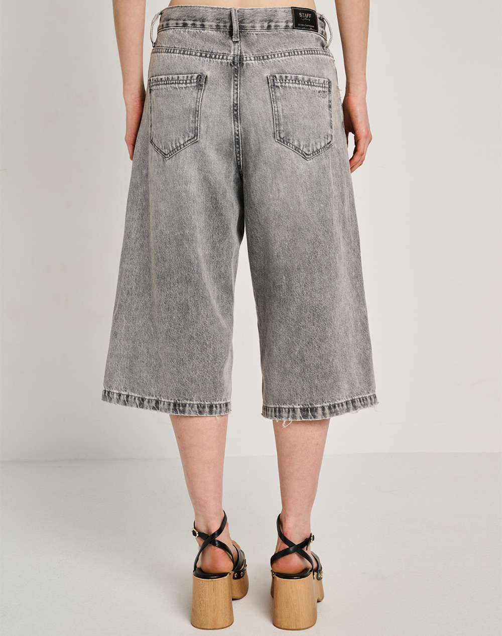 STAFF Emma Wmn Short Pant 5-918.074.GR.055-.00 DenimGray φωτογραφία