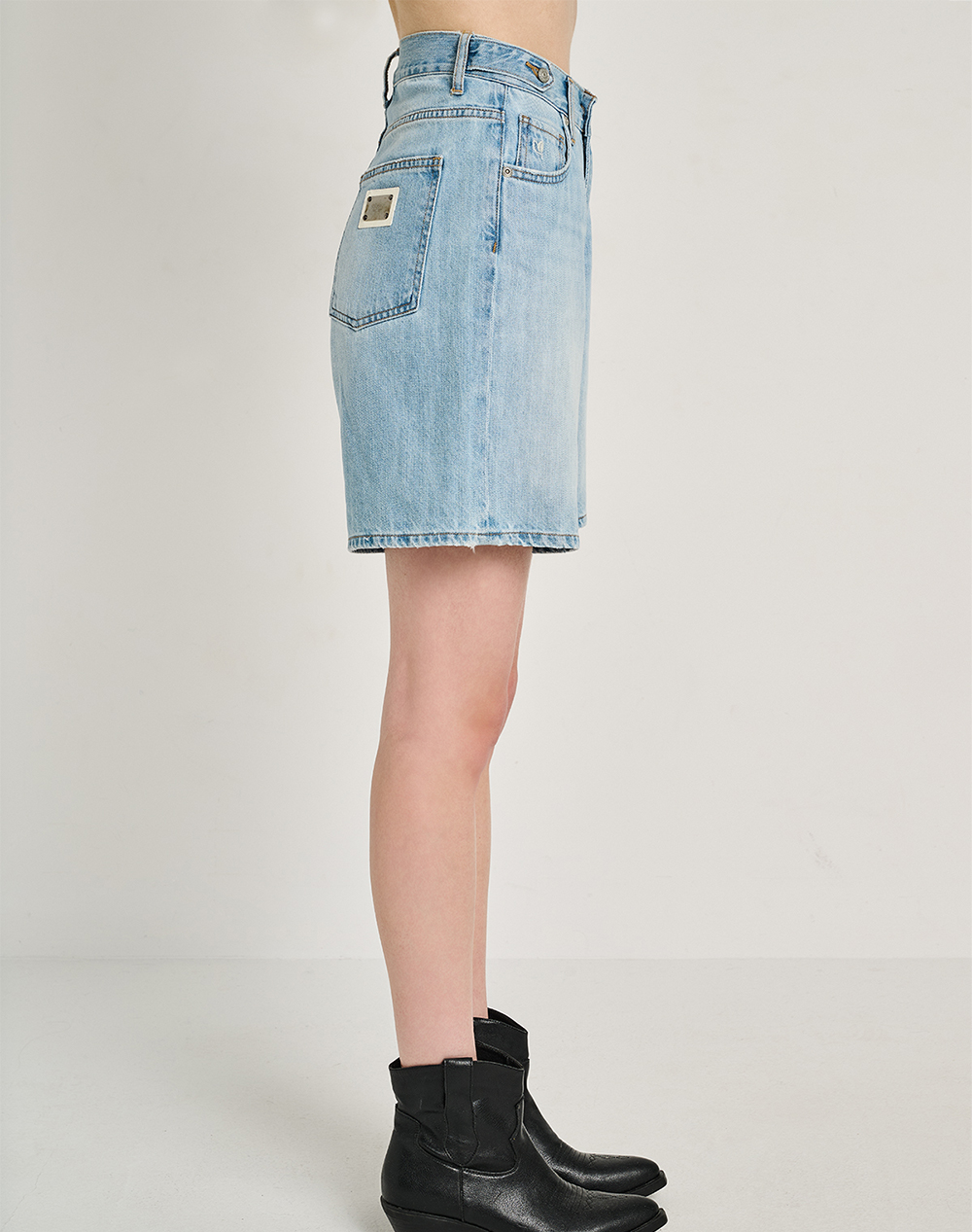 Staff Rita Wmn Short Pant 100%Co 5-920 040 B4 055- 00 Denimlightblue Γυναικεία ρούχα Σορτς Βερμουδες Politikos Shop Πολιτικός