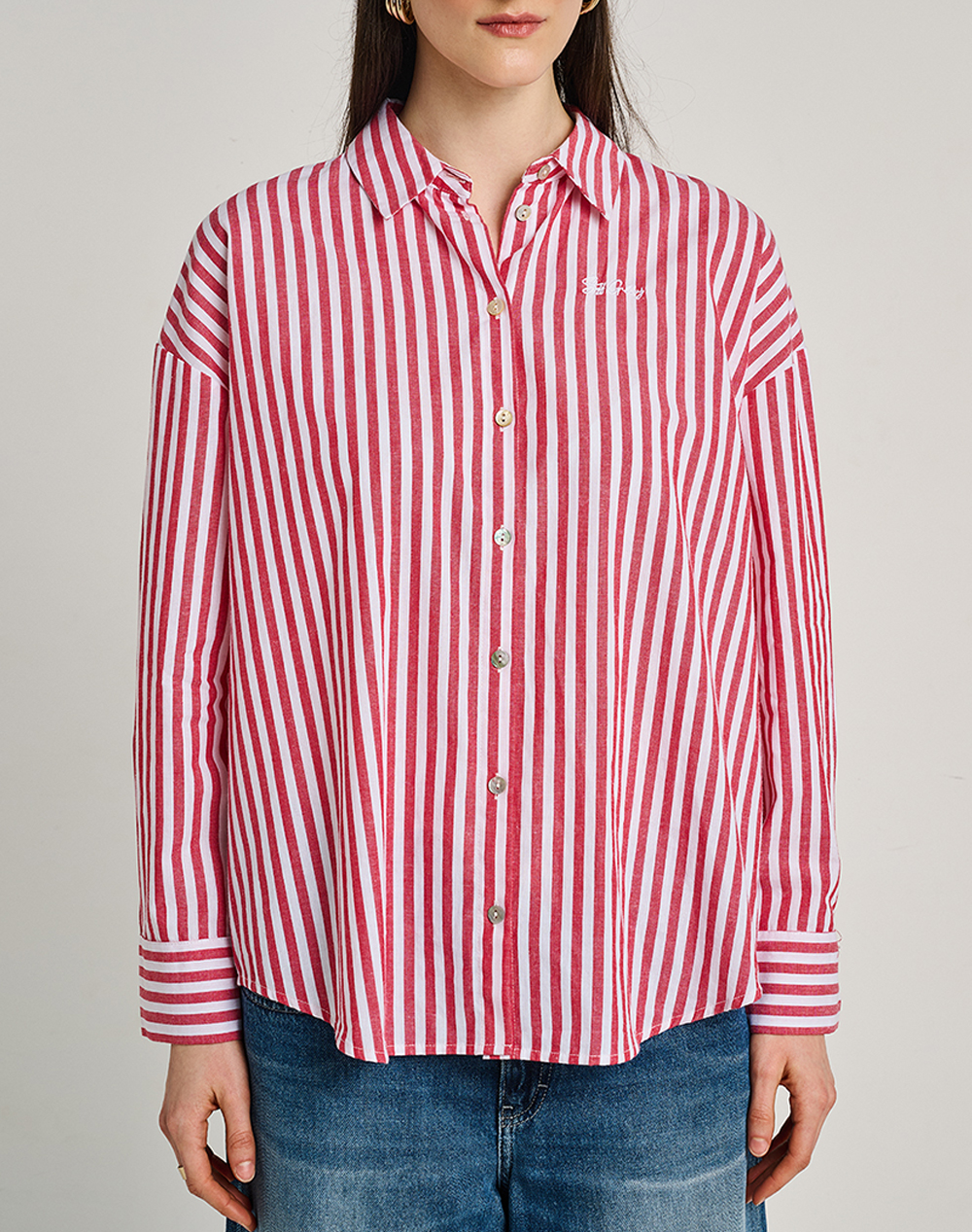 STAFF Matin Long Sleeve Shirt 100% Cotton 62-004.055-Ν0000 Multi