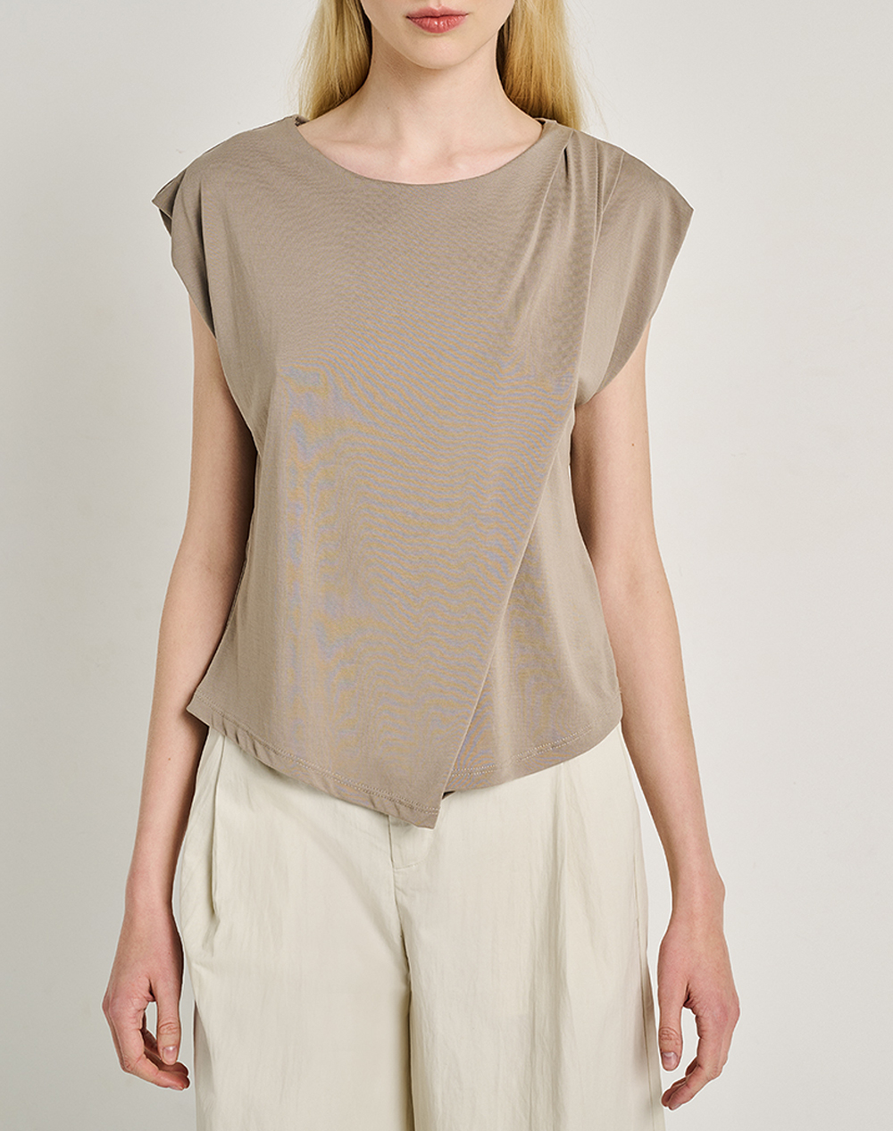 STAFF Destiny Sleeveless Top 63-404.055-Ν0076 SandyBrown