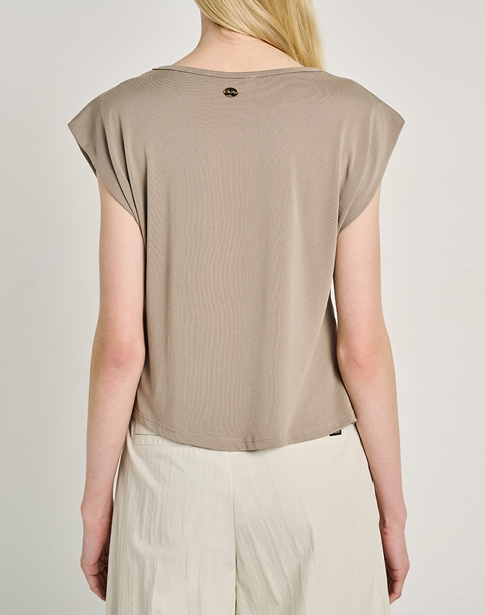 STAFF STAFF Destiny Sleeveless Top 63-404.055-Ν0076 SandyBrown - 2