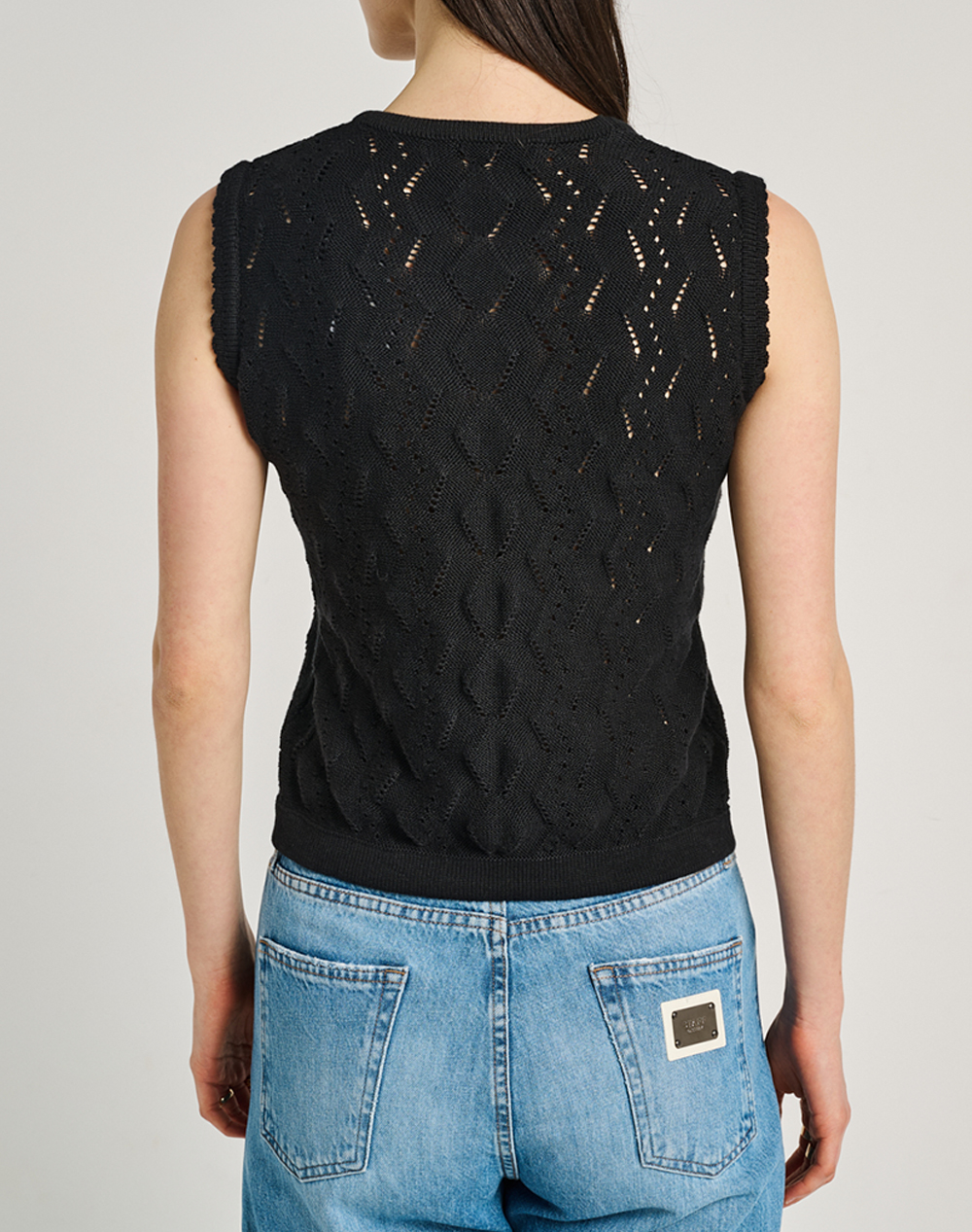 STAFF STAFF Jeda Sleeveless Knit 63-206.055-Ν0090 Black - 2