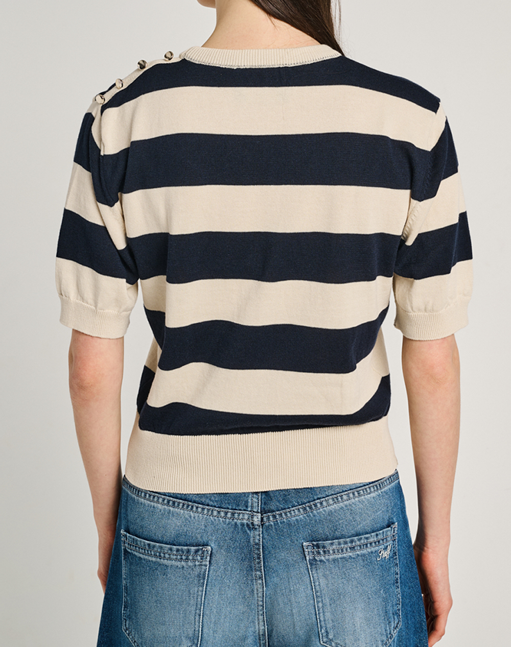 STAFF STAFF Eleanor Short Sleeve Knit 63-200.055-Ν0000 Multi - 2
