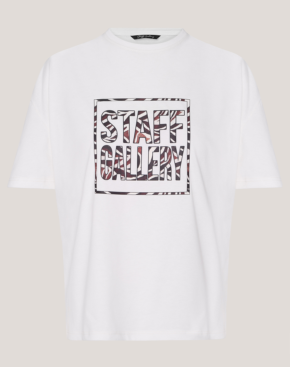 STAFF Marzia T-Shirt Short Sleeve 100% Cotton 63-004.055-Ν0010 White