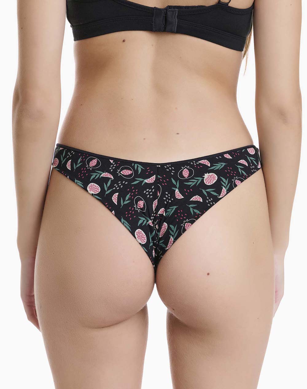 WALK WALK ΓΥΝΑΙΚΕΙΟ RIO BAMBOO ΜΕ ΣΧΕΔΙΟ POMEGRANATE 2ΤΕΜ W2018-41-MULTI Multi - 2