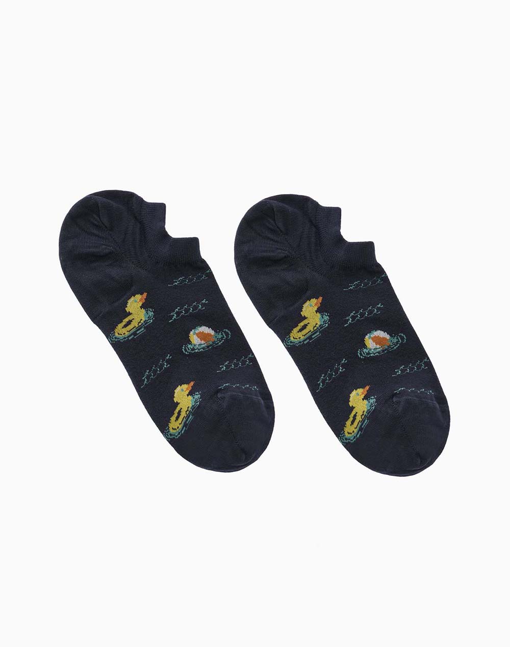 WALK ΓΥΝΑΙΚΕΙΕΣ SNEAKER ΚΑΛΤΣΕΣ BAMBOO ΜΕ ΣΧΕΔΙΟ W335-13-75 DarkBlue φωτογραφία