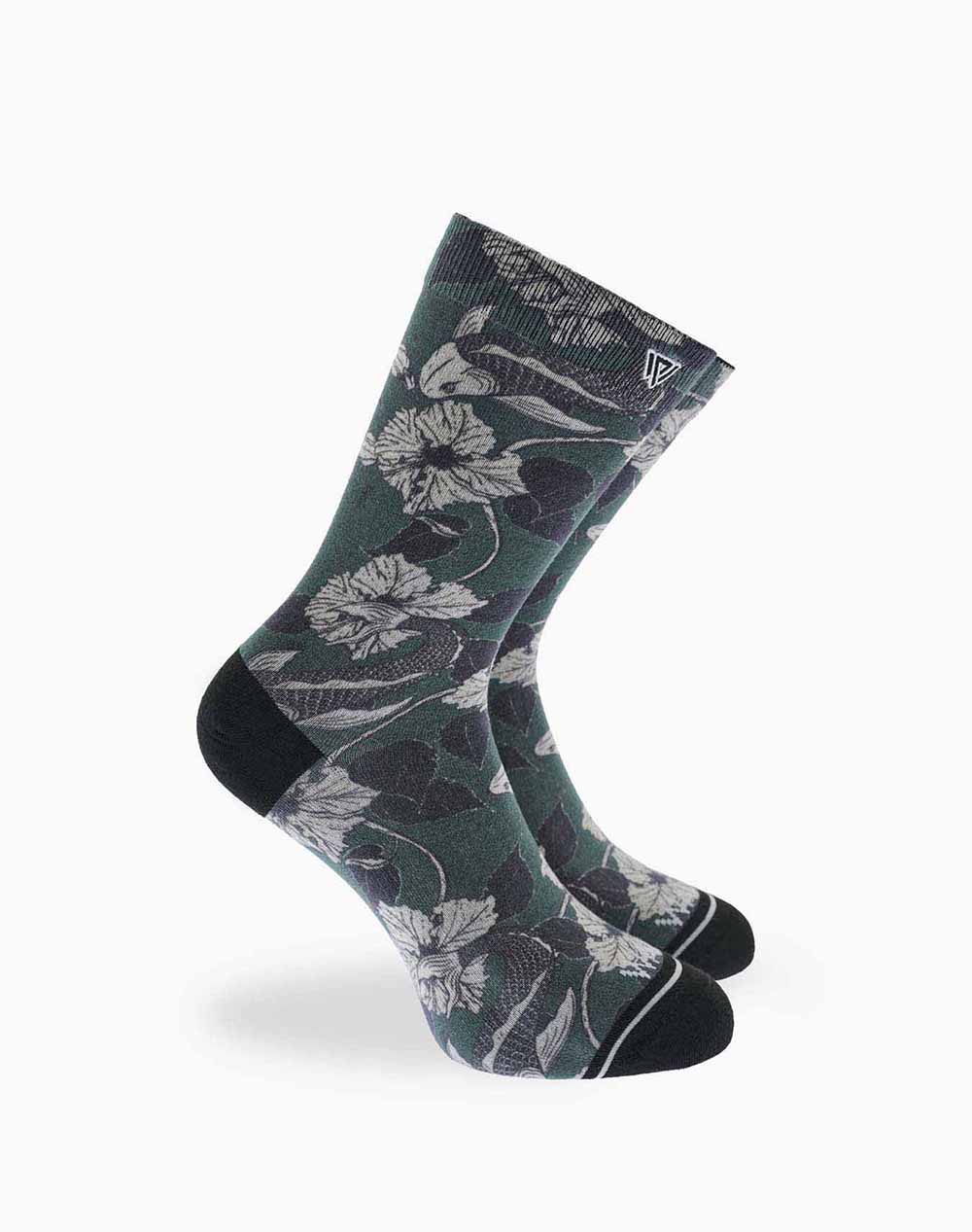 WALK 3SIXTY ΓΥΝΑΙΚΕΙΕΣ ΚΑΛΤΣΕΣ PRINTED BAMBOO S600-21-MULTI Multi