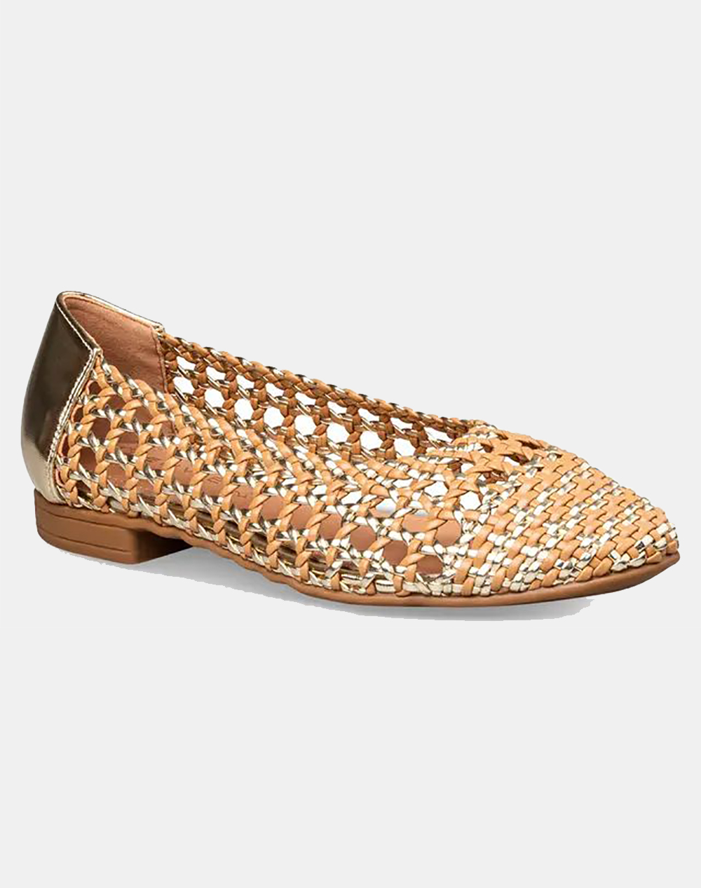 Envie Γυναικεία Συνθετικη Μπαλαρινα E96-23336-Gold Gold Γυναικεία παπούτσια Μοκασινια Μπαλαρινες Politikos Shop Πολιτικός