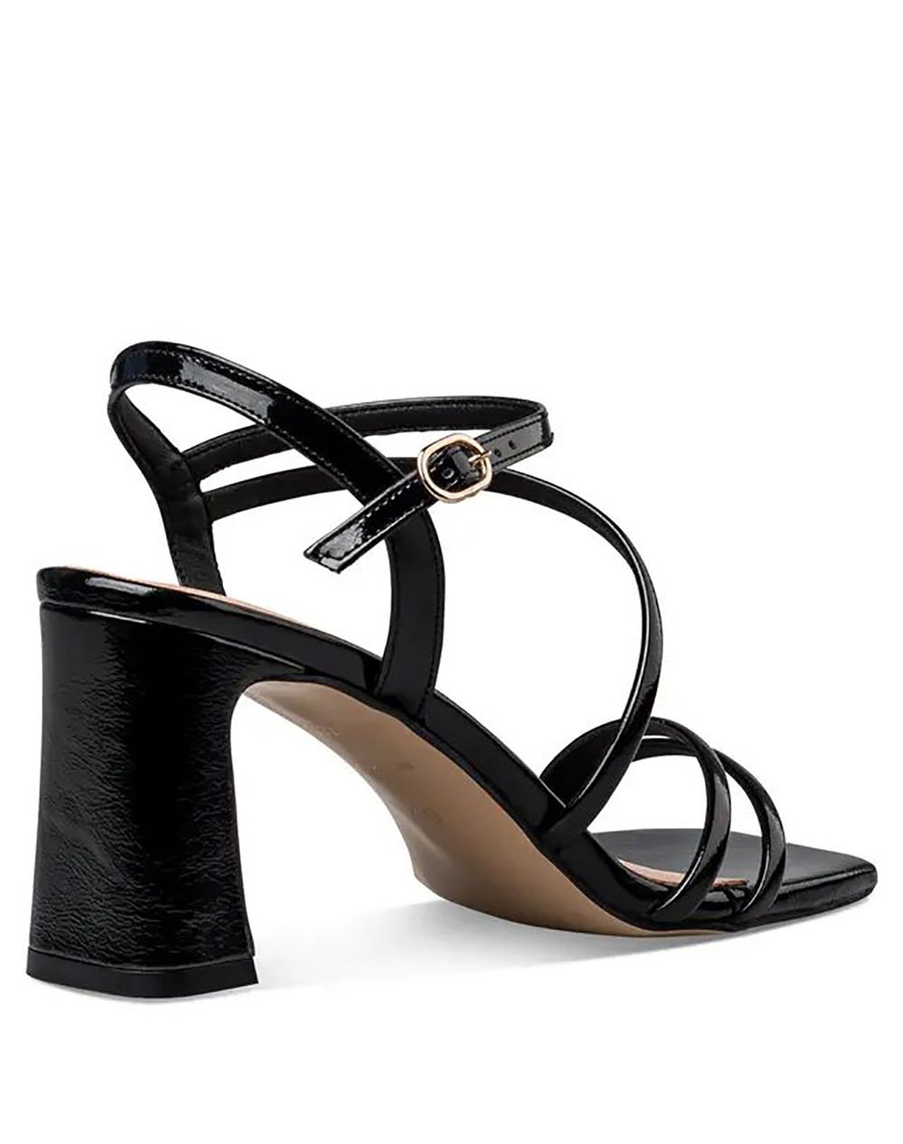 Envie Mid-Heel Sandals E02-23703-Black Black Γυναικεία παπούτσια Πεδιλα Politikos Shop Πολιτικός
