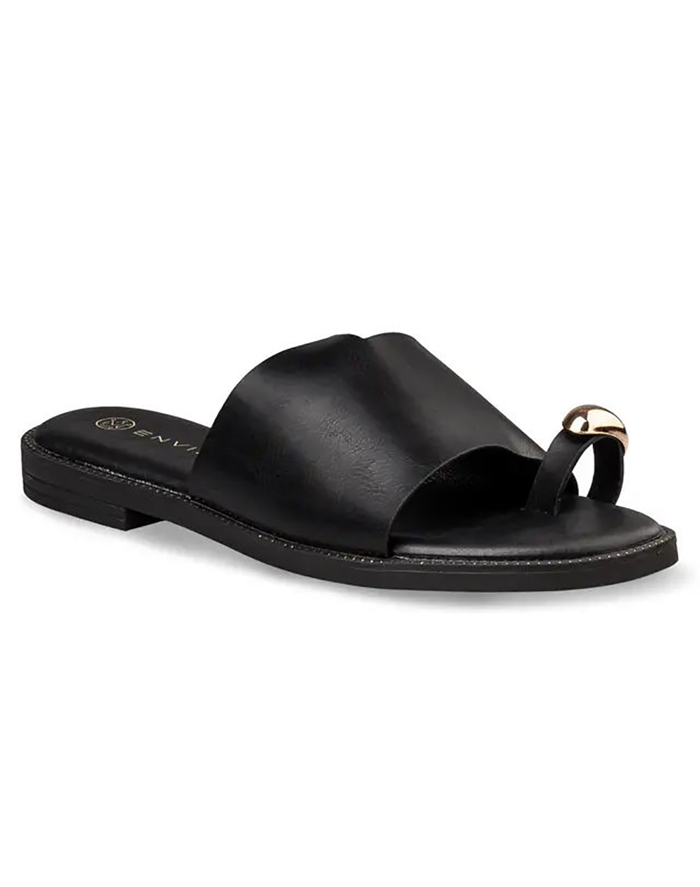 ENVIE ENVIE ΓΥΝΑΙΚΕΙΑ ΣΥΝΘΕΤΙΚA ΠΕΔΙΛΑ ΦΛΑΤ E96-23545-BLACK Black - 2