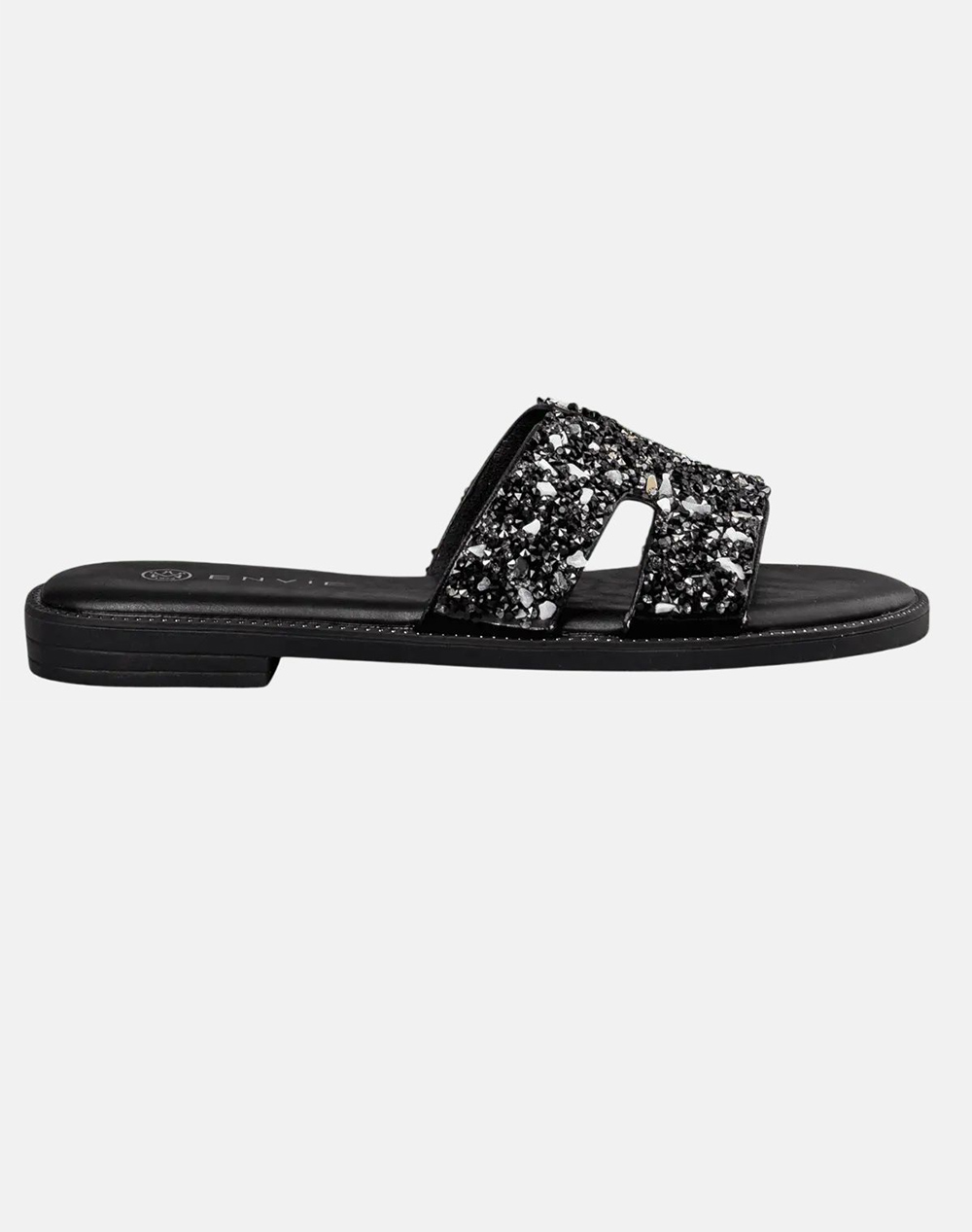 ENVIE ΓΥΝΑΙΚΕΙΑ ΣΥΝΘΕΤΙΚA ΠΕΔΙΛΑ ΦΛΑΤ E96-21401-BLACK Black