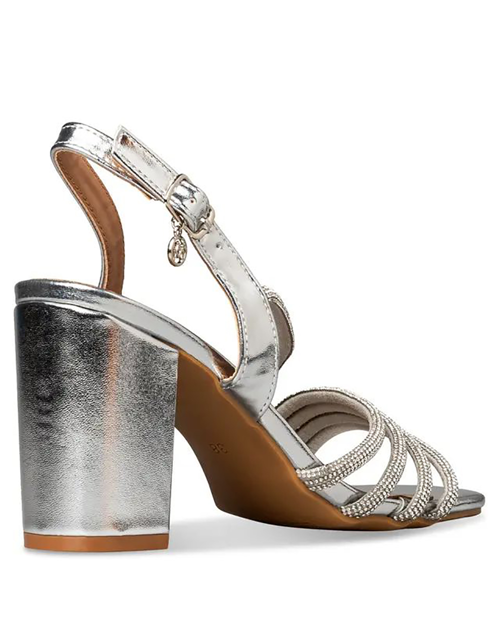 Envie Γυναικειa Παπούτσια Συνθ Πεδιλο E37-23184-Silver Metallicsilver Γυναικεία παπούτσια Πεδιλα Politikos Shop Πολιτικός