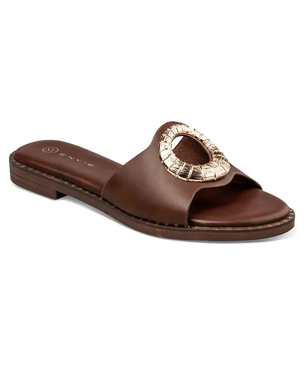 ENVIE ENVIE ΓΥΝΑΙΚΕΙΑ ΣΥΝΘΕΤΙΚΑ ΠΕΔΙΛΑ ΦΛΑΤ E96-23323-BROWN Brown - 2