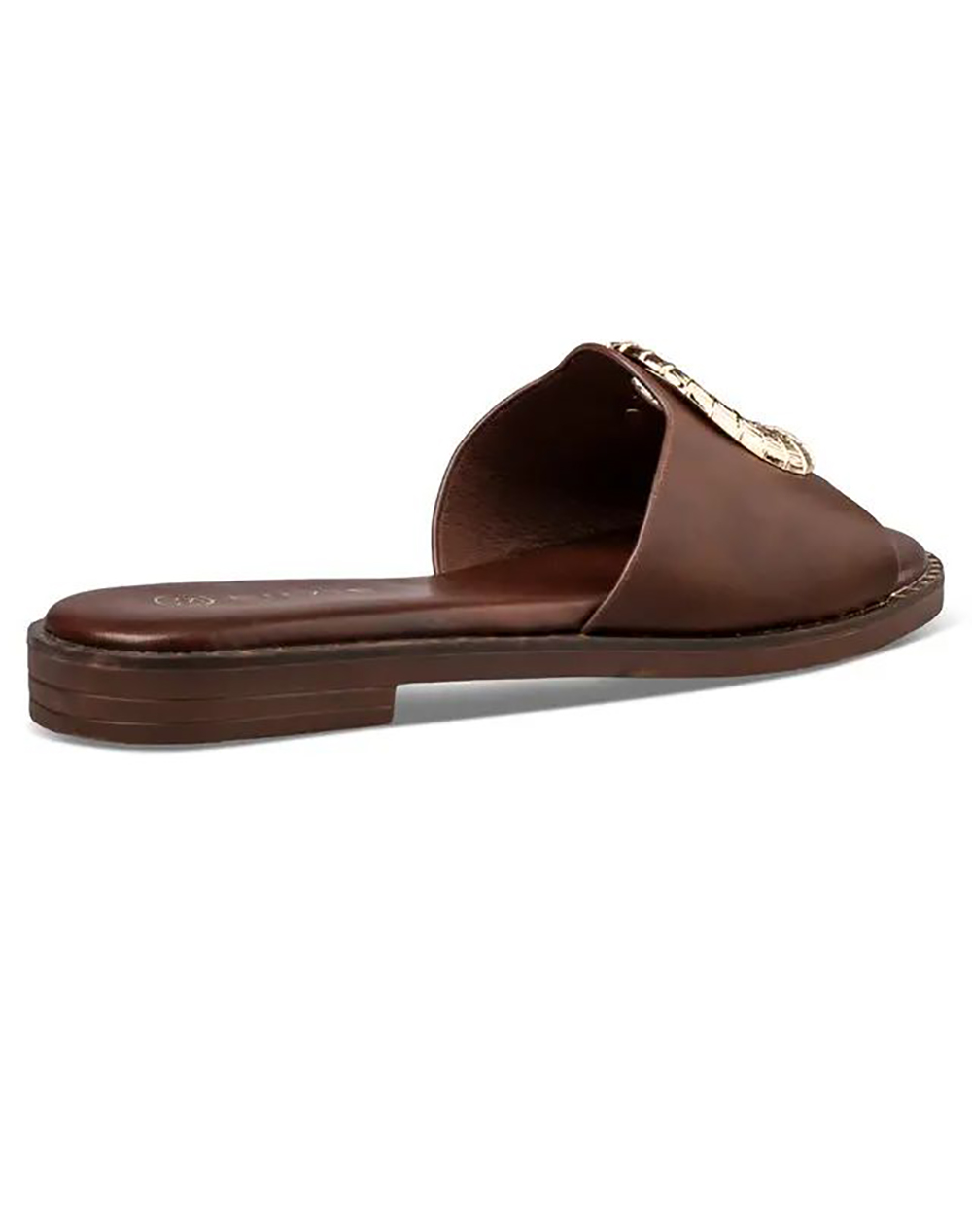 Envie Γυναικεία Συνθετικα Πεδιλα Φλατ E96-23323-Brown Brown Γυναικεία παπούτσια Εσπαντριγιες Σανδαλια Politikos Shop Πολιτικός