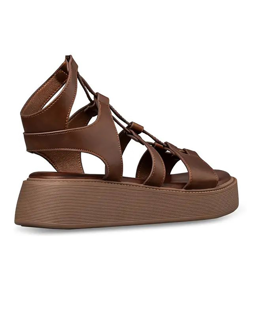 Envie Γυναικεία Συνθετικα Flatforms E96-23254-Brown Brown Γυναικεία παπούτσια Εσπαντριγιες Σανδαλια Politikos Shop Πολιτικός
