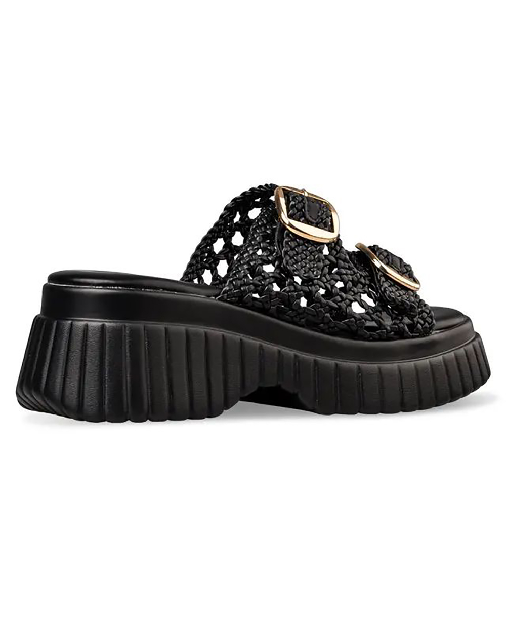 Envie Γυναικεία Συνθετικα Flatforms E96-23370-Black Black Γυναικεία παπούτσια Εσπαντριγιες Σανδαλια Politikos Shop Πολιτικός