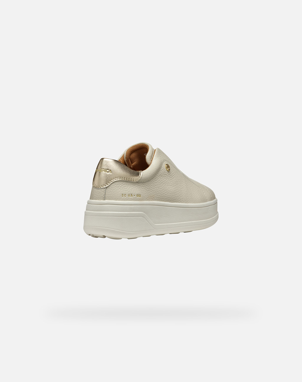 Geox D Spherica Ecub-2 D65Wve046Bnc1S2L-C1S2L Cream Γυναικεία παπούτσια Sneakers Politikos Shop Πολιτικός