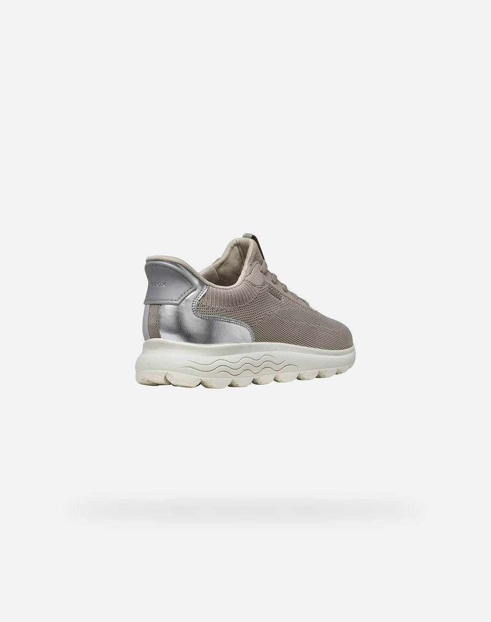 Geox D Spherica Plus A - Knit Te+Sy D557Ma06Kbnc5Y1W-C5Y1W Gray Γυναικεία παπούτσια Sneakers Politikos Shop Πολιτικός