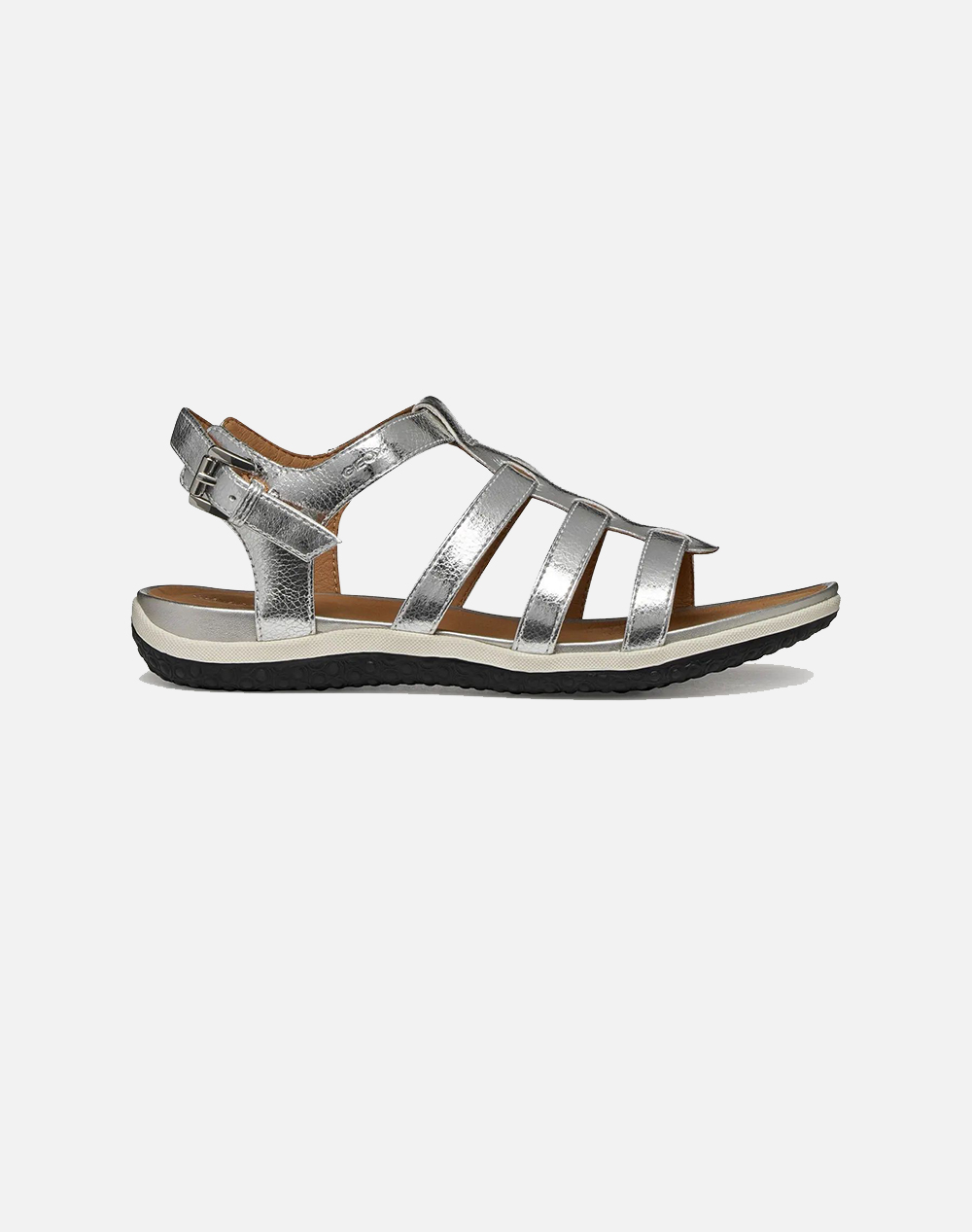 GEOX D SANDAL VEGA D55R6D000BNC1007-C1007 MetallicSilver