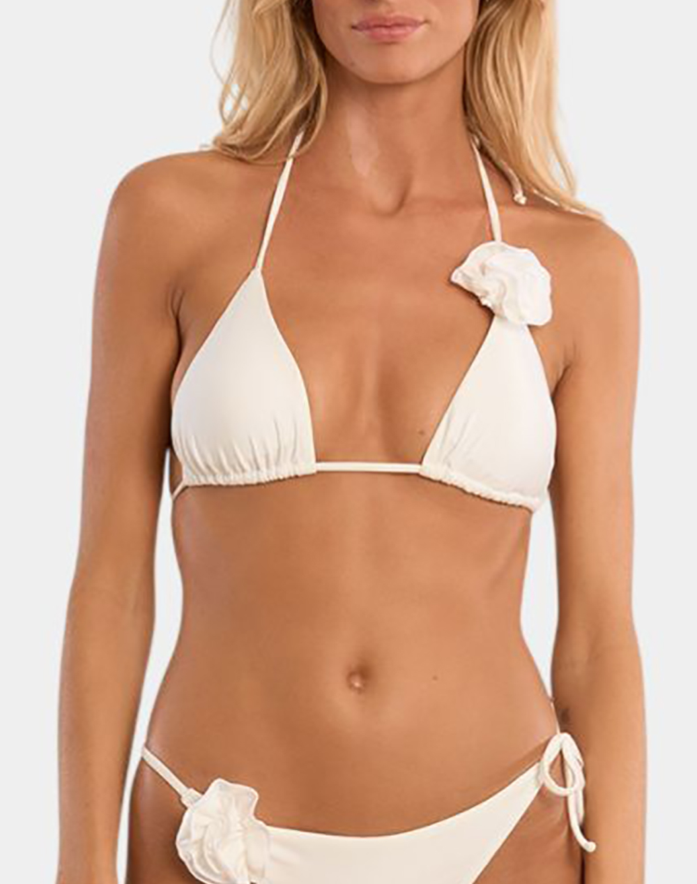 MOLLY BRACKEN LADIES SWIMWEAR TOP TMB219EE-WHITE White