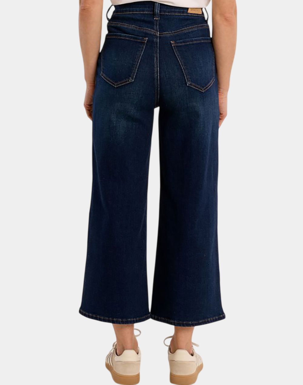 MOLLY BRACKEN MOLLY BRACKEN LADIES WOVEN PANTS ED66CN-BRUT DENIM DenimDarkBlue - 2