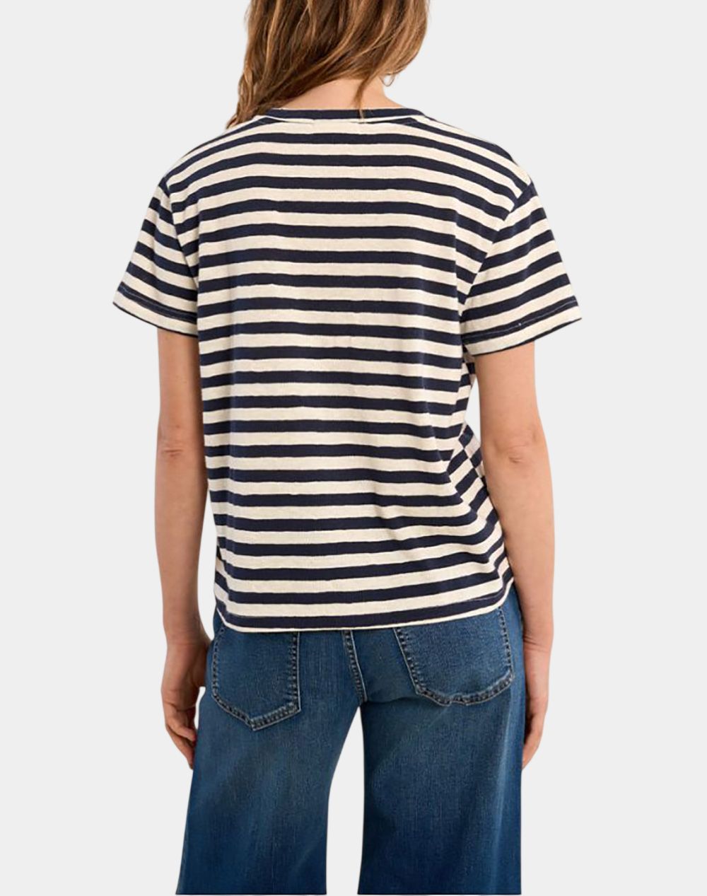 MOLLY BRACKEN MOLLY BRACKEN LADIES KNITTED TEE EF1639EP-NAVY BLUE NavyBlue - 2