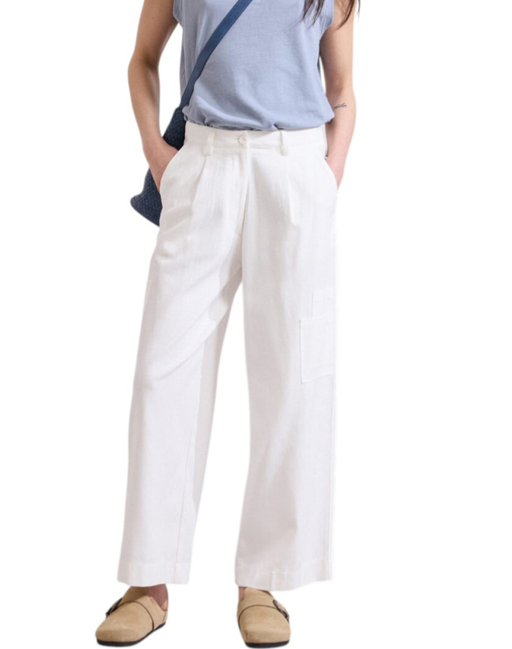 NAMASTE ΠΑΝΤΕΛΟΝΙ DOREA SS0126019-WHITE White