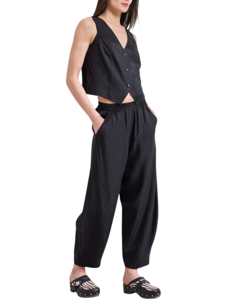 NAMASTE NAMASTE ΠΑΝΤΕΛΟΝΙ MERCADO SS0126042-BLACK Black - 2