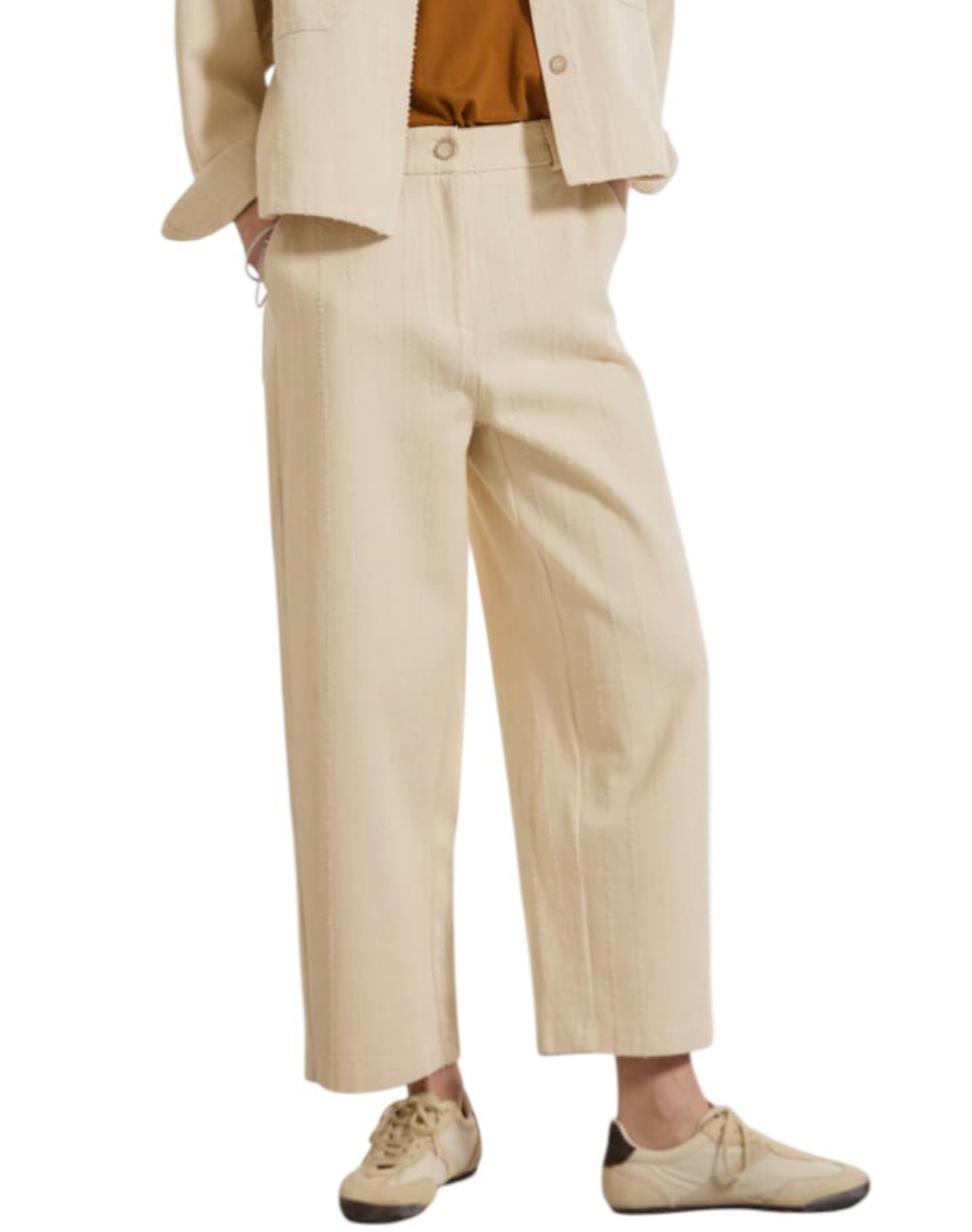 NAMASTE ΠΑΝΤΕΛΟΝΙ RIVEN SS0126006-CREAM Cream