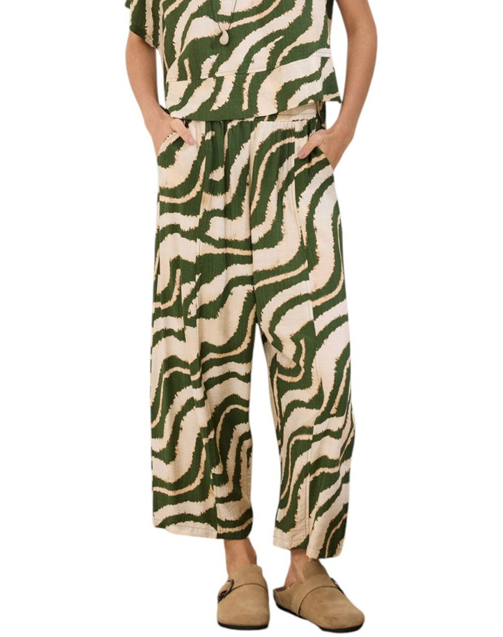 NAMASTE ΠΑΝΤΕΛΟΝΙ ADAMS SS0126036-GREEN Green