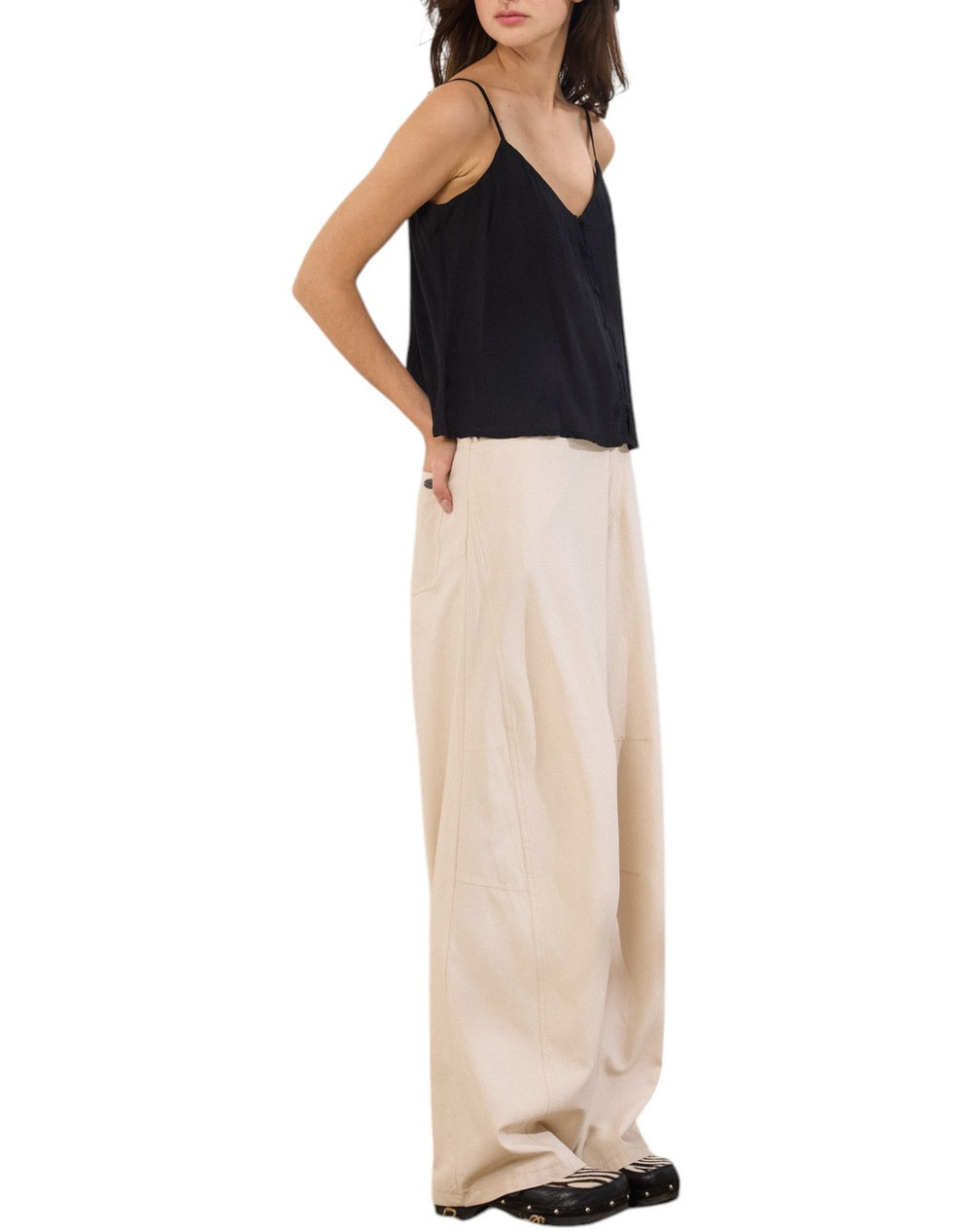 NAMASTE NAMASTE ΠΑΝΤΕΛΟΝΙ JACOBY SS0126032-CREAM Cream - 2