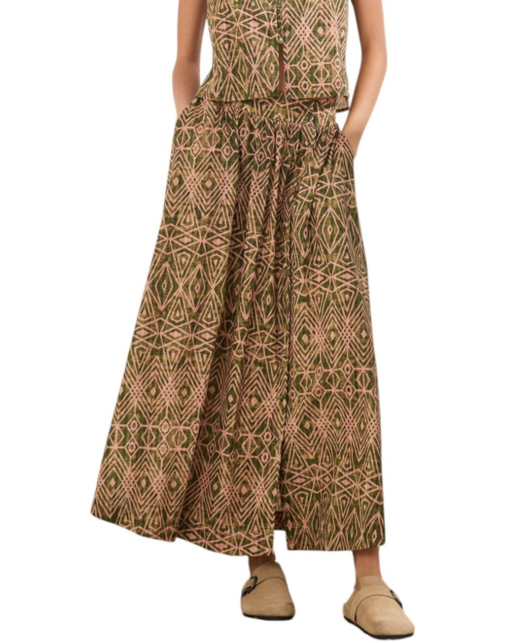 NAMASTE ΦΟΥΣΤΑ MINGUS SS0326009-KHAKI Khaki
