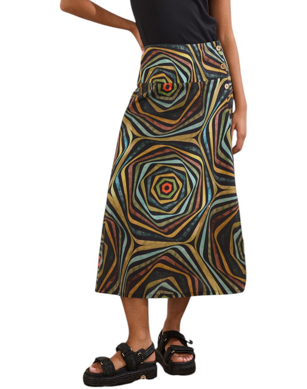 NAMASTE ΦΟΥΣΤΑ STEFANIE SS0326022-BLACK Multi