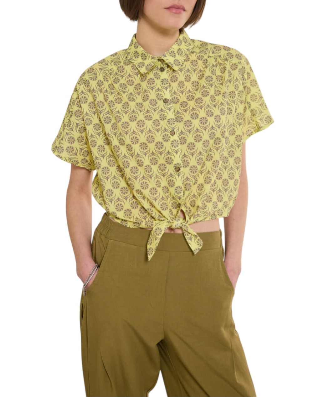 NAMASTE ΠΟΥΚΑΜΙΣΟ CORENELLE SS0426001-YELLOW Yellow