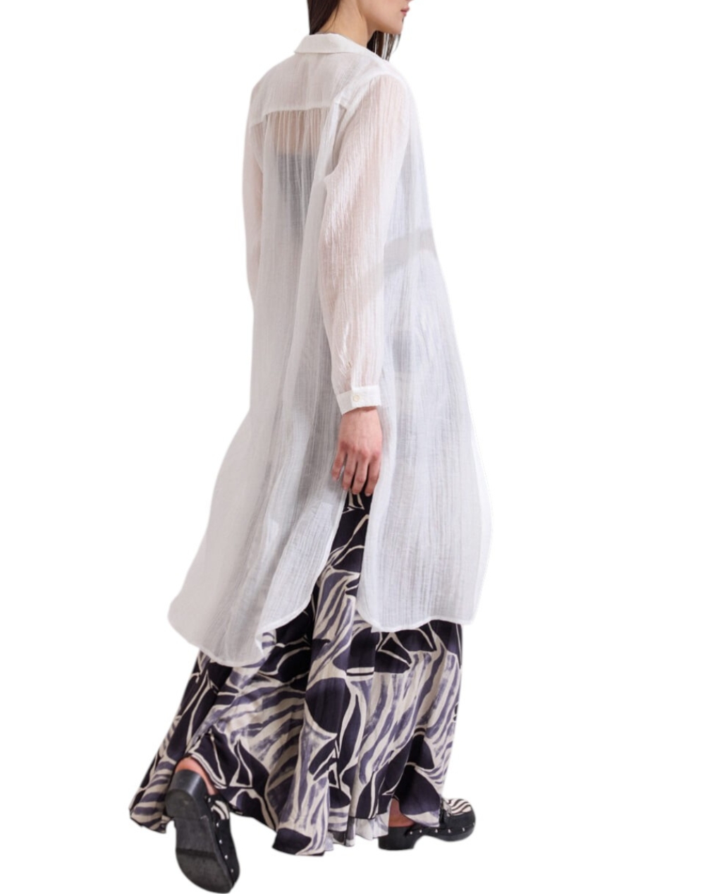 NAMASTE ΠΟΥΚΑΜΙΣΟ AMAYA SS0426013-WHITE White