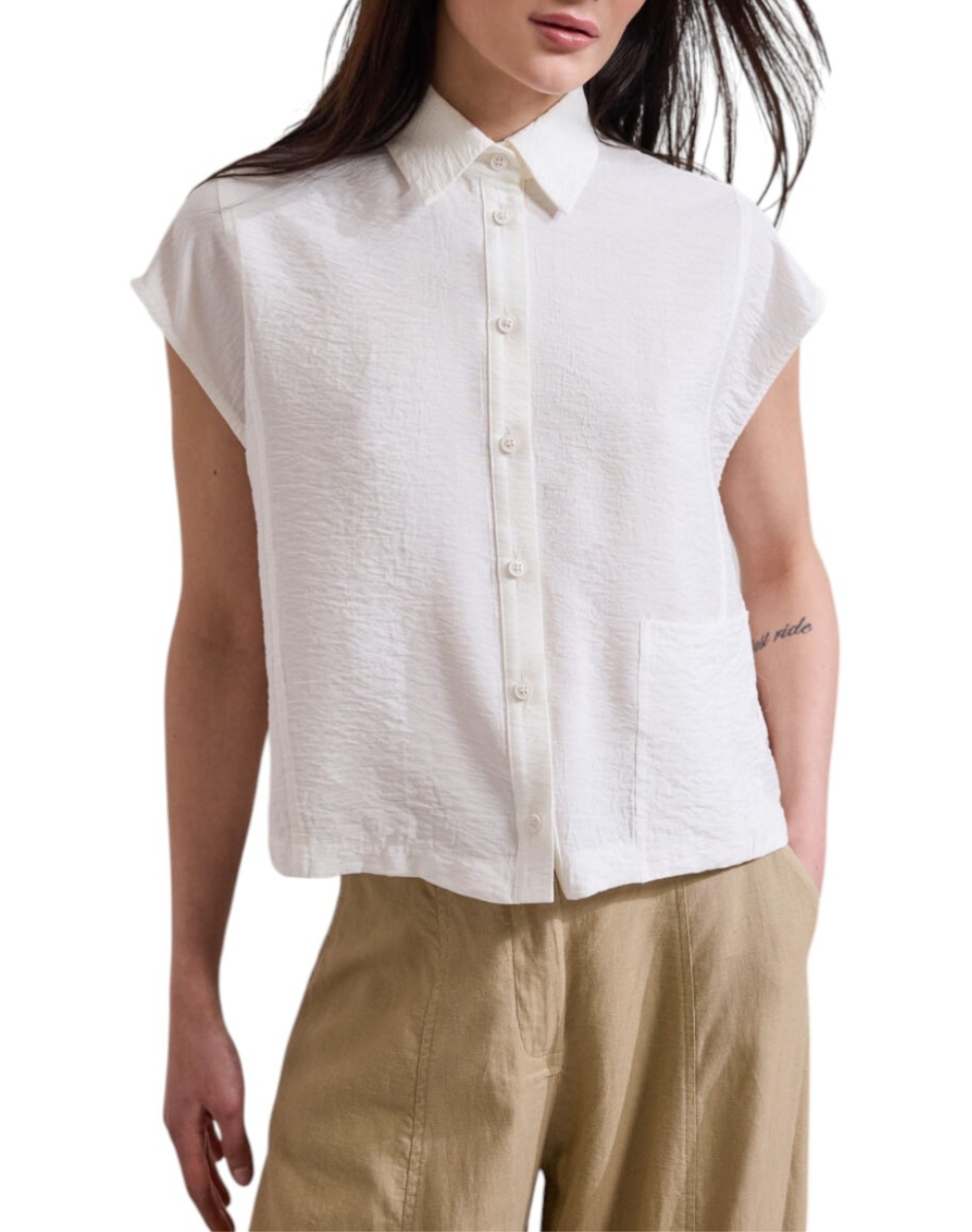 NAMASTE ΠΟΥΚΑΜΙΣΟΙ OPAL_1 SS0426038-WHITE White