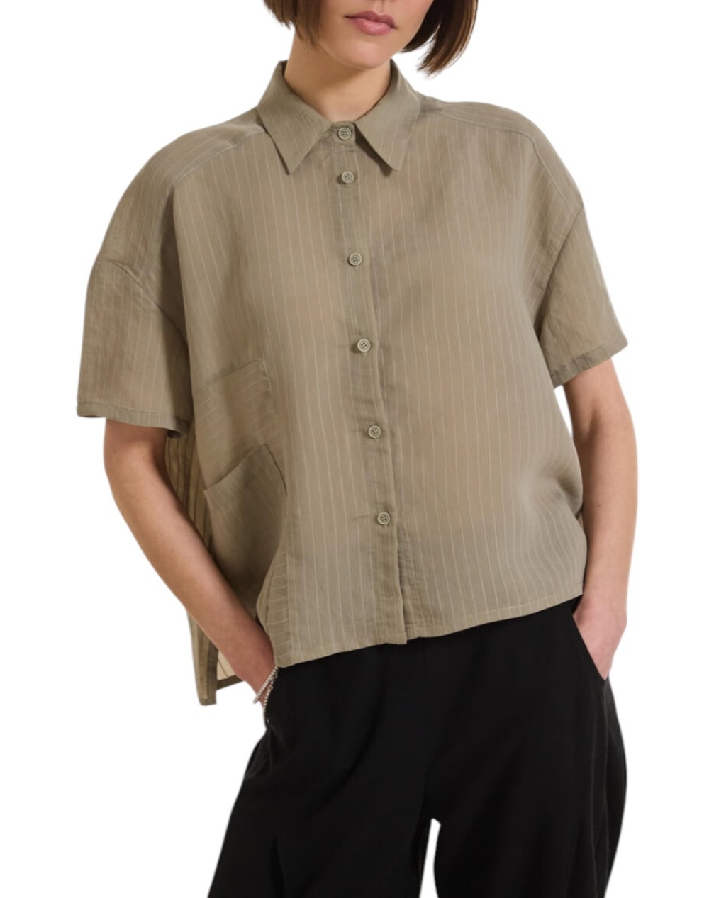 NAMASTE ΠΟΥΚΑΜΙΣΟ CALISTA SS0426009-GREY Biege