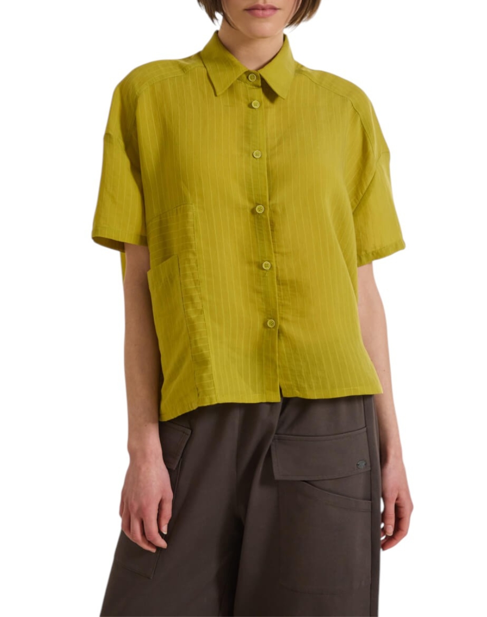 NAMASTE ΠΟΥΚΑΜΙΣΟ CALISTA SS0426009-OLIVE Olive