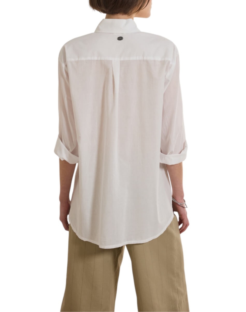 NAMASTE ΠΟΥΚΑΜΙΣΟ MYSTICA SS0426010-WHITE White