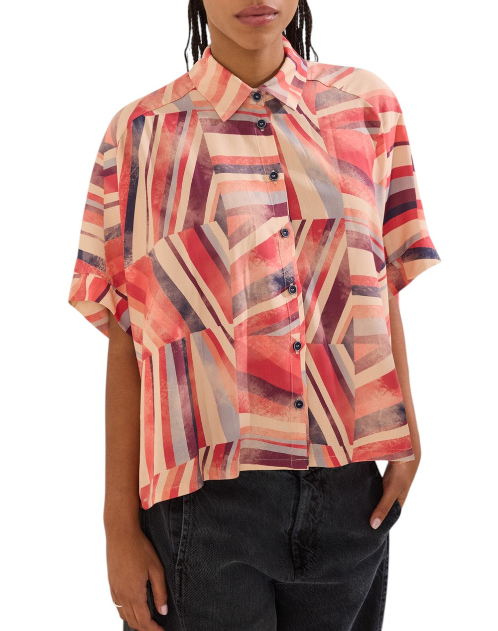 NAMASTE ΠΟΥΚΑΜΙΣΟ WEBSTER SS0426020-CORAL Coral