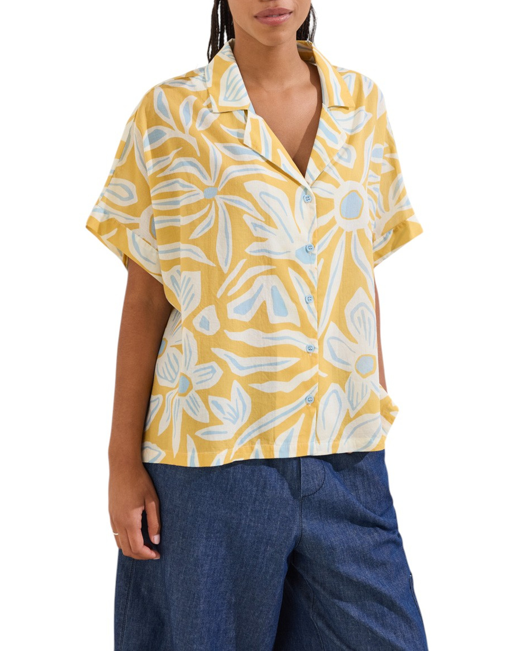 NAMASTE ΠΟΥΚΑΜΙΣΟ PONCE SS0426022-YELLOW Yellow
