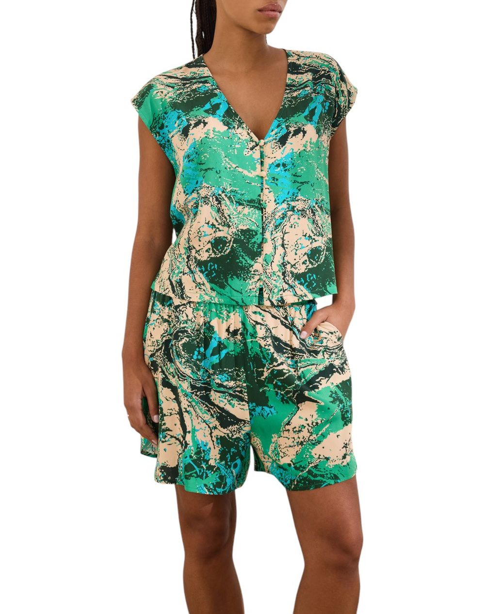 NAMASTE ΤΟΥΝΙΚ BIDDY SS0926008-GREEN Green