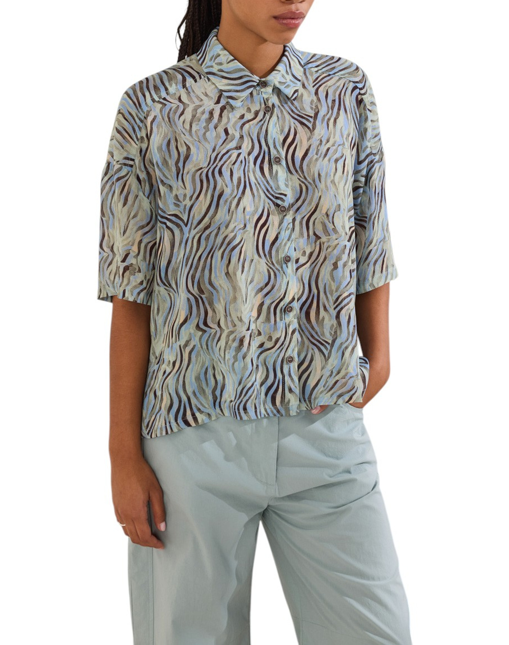 NAMASTE ΠΟΥΚΑΜΙΣΟ LILOU SS0426041-SIEL Multi