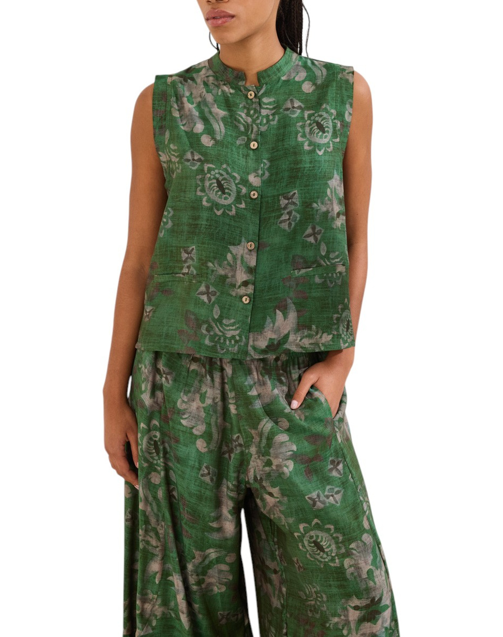 NAMASTE ΠΟΥΚΑΜΙΣΟ MAKENNA SS0426033-GREEN Green