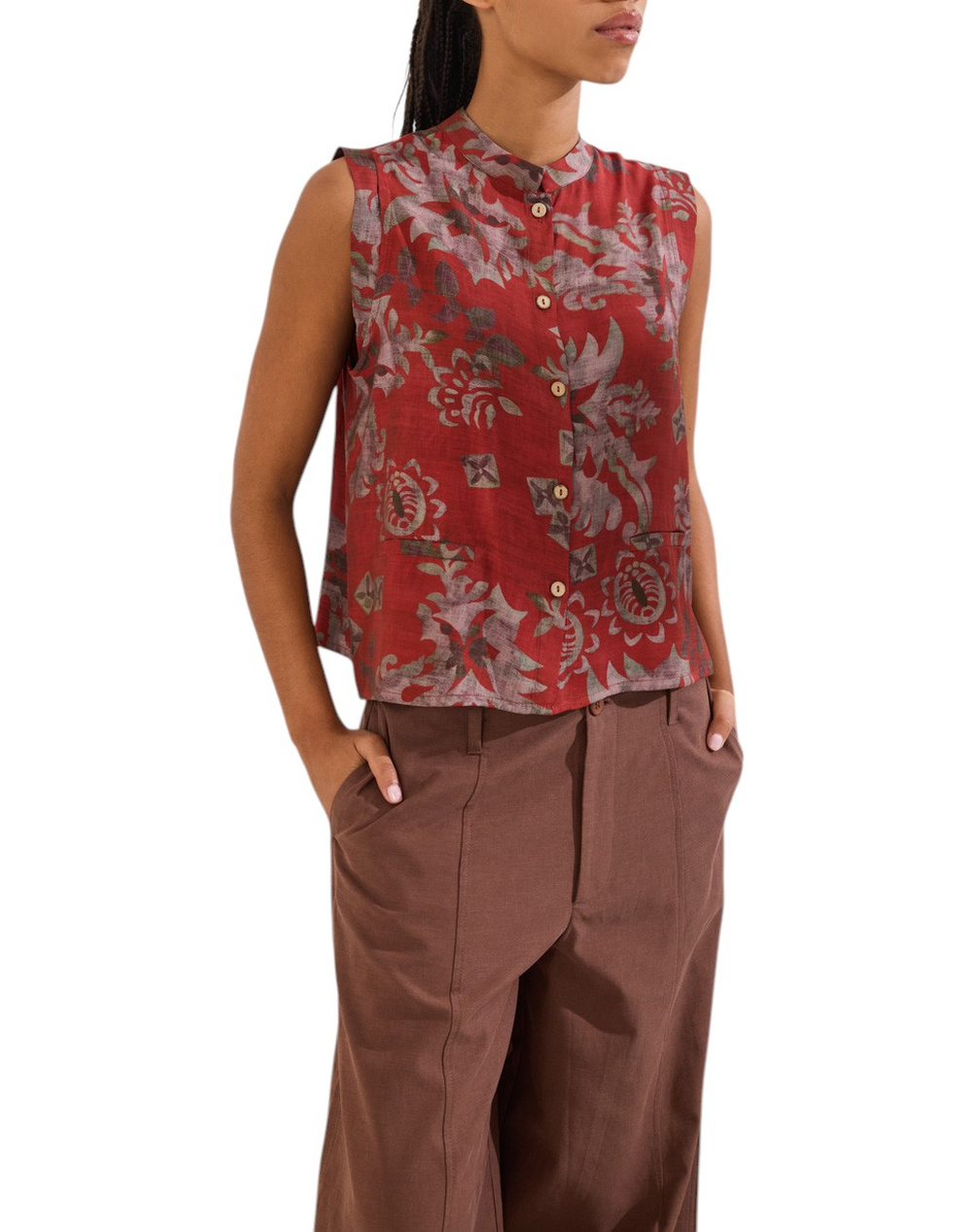 NAMASTE ΠΟΥΚΑΜΙΣΟ MAKENNA SS0426033-SAGRIA RedWine