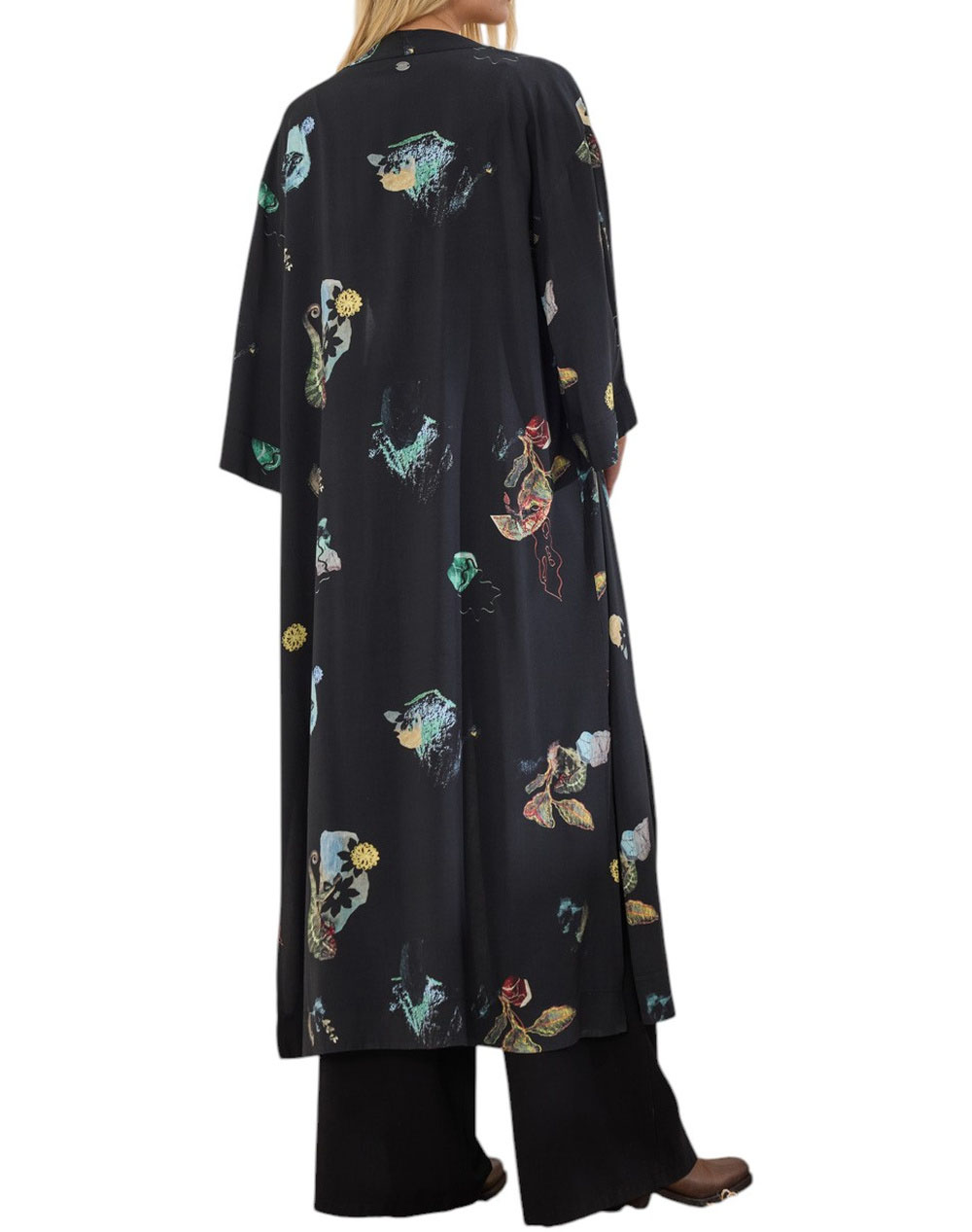 NAMASTE NAMASTE ΚΙΜΟΝΟ KAMARI SS1226004-BLACK JetBlack - 2