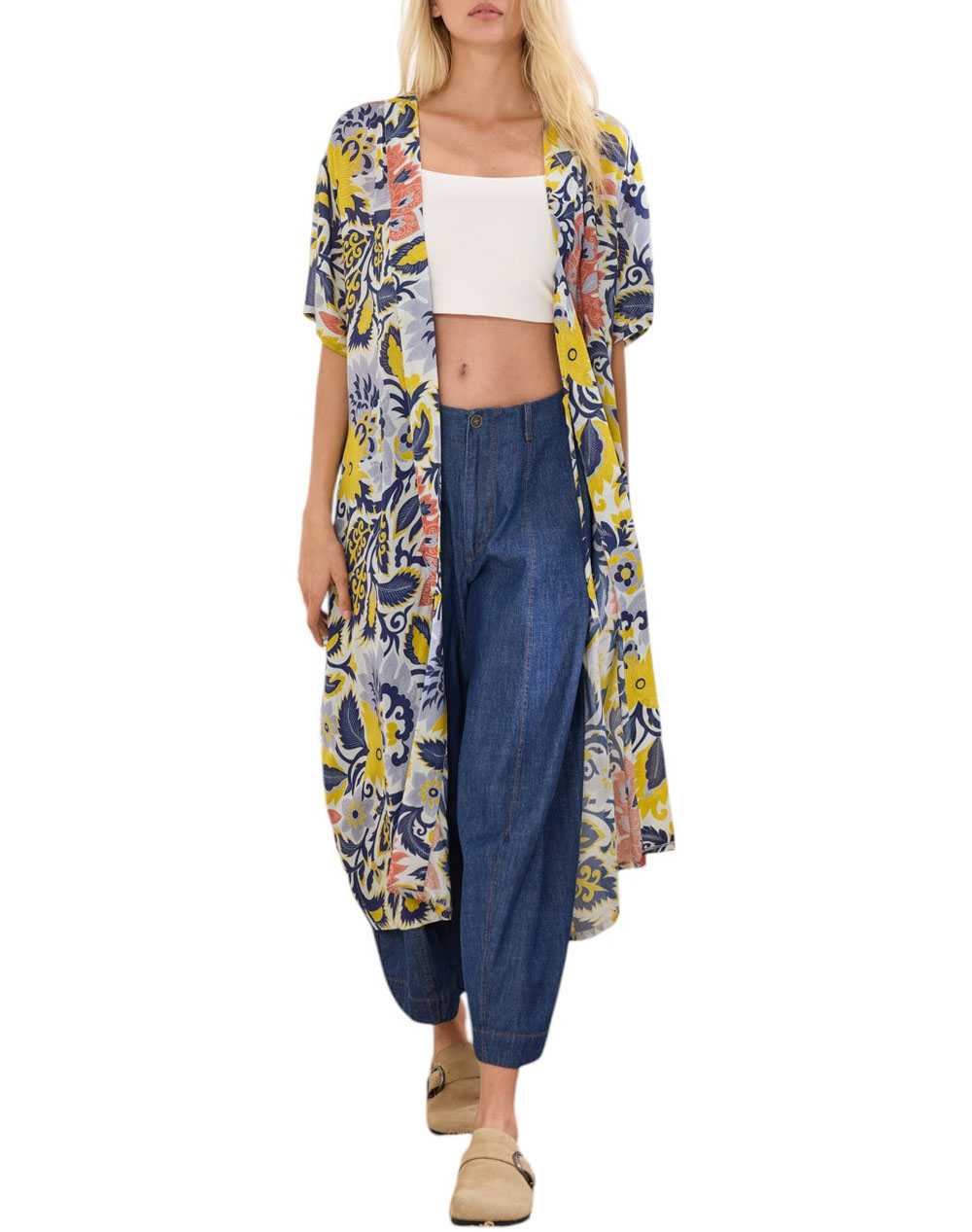 NAMASTE ΚΙΜΟΝΟ KENDRA SS1226003-BLUE Multi