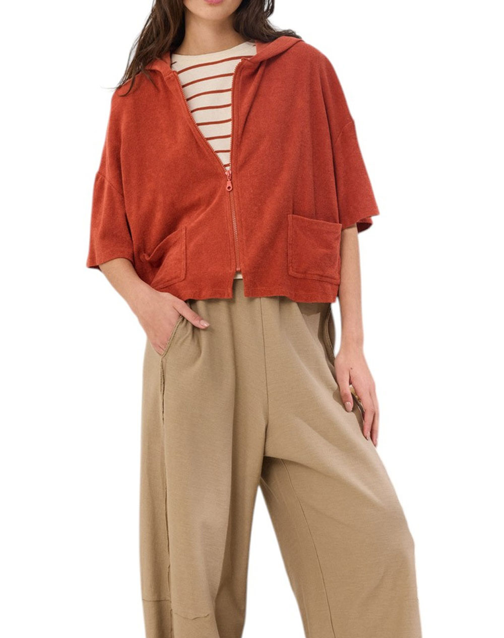 NAMASTE ΖΑΚΕΤΑ ANVIKA SS1026001-HENNA Firebrick