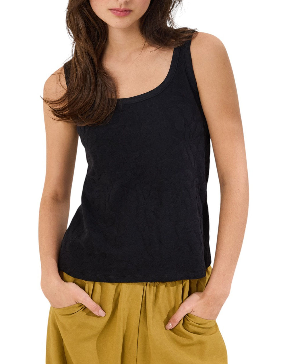 NAMASTE ΜΠΛΟΥΖΑ RENATA SS0726034-BLACK Black